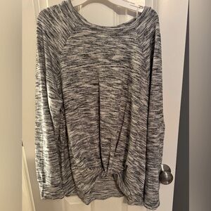 Time and Tru Tie Front Shirt